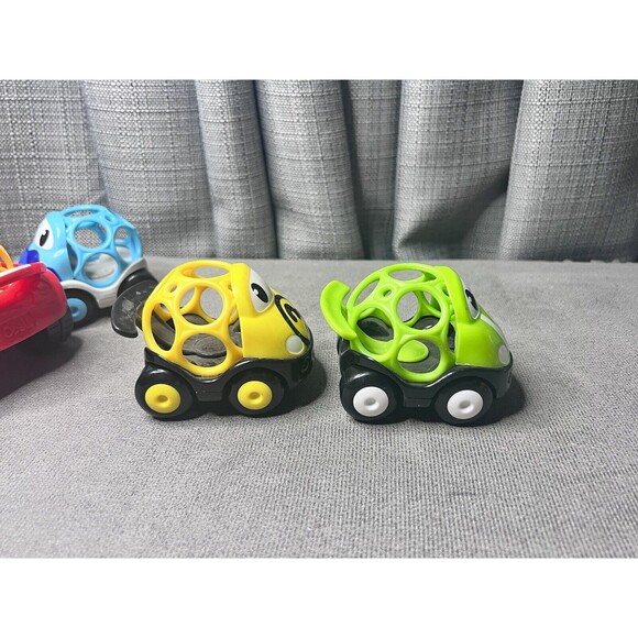Oball Go Grippers Push Vehicles Cars Numbers Lot Baby Toys - Picture 7 of 14